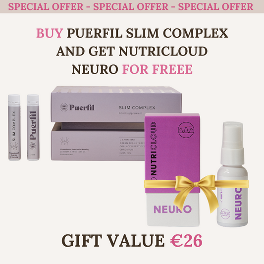 BUY PUERFIL SLIM COMPLEX AND GET NUTRICLOUD NEURO FOR FREE