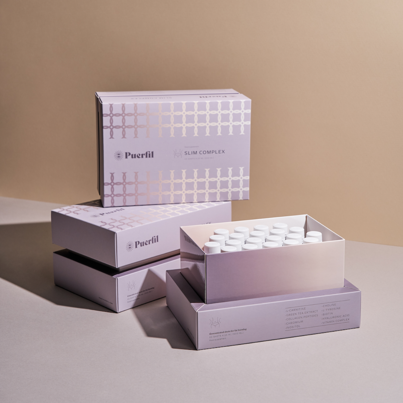 3 BOXES PUERFIL SLIM COMPLEX FOR THE PRICE OF 2!