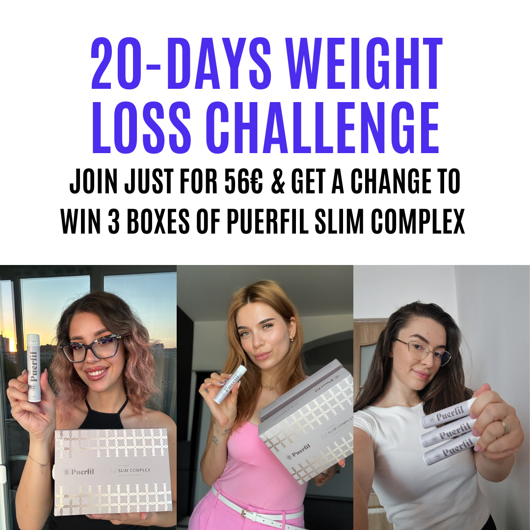 SPECIAL OFFER: 20-DAY WEIGHT LOSS CHALLENGE WITH PUERFIL SLIM COMPLEX